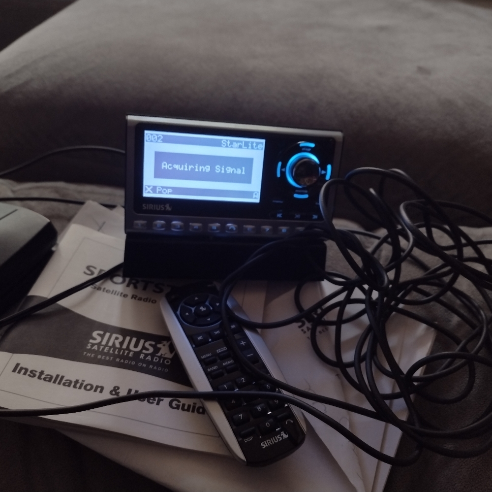 Sportster 4 Sirius  satellite radio